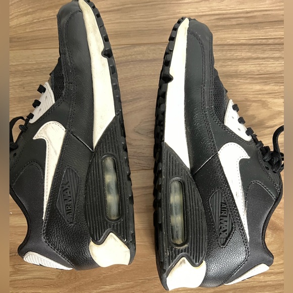 Nike Air Max 90 Essential black white/ metallic silver - Picture 5 of 6